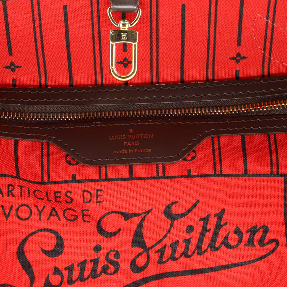 Louis Vuitton Neverfull Tote Damier Pm #254095L17B - Picture 7 of 8